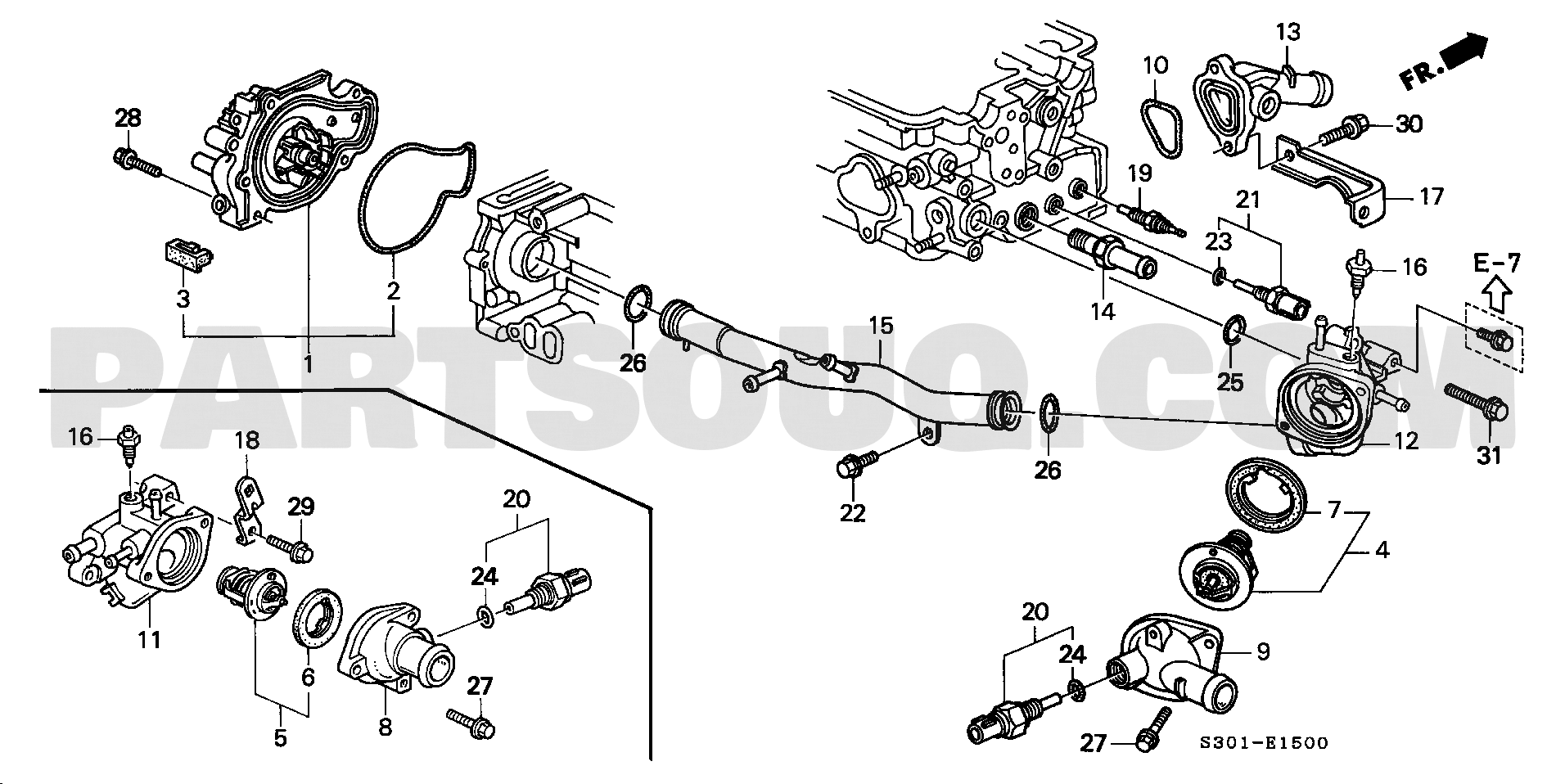 1. エンジン | Honda PRELUDE Japan ﾅﾋﾞｹﾞｰｼｮﾝ Parts Catalogs | PartSouq