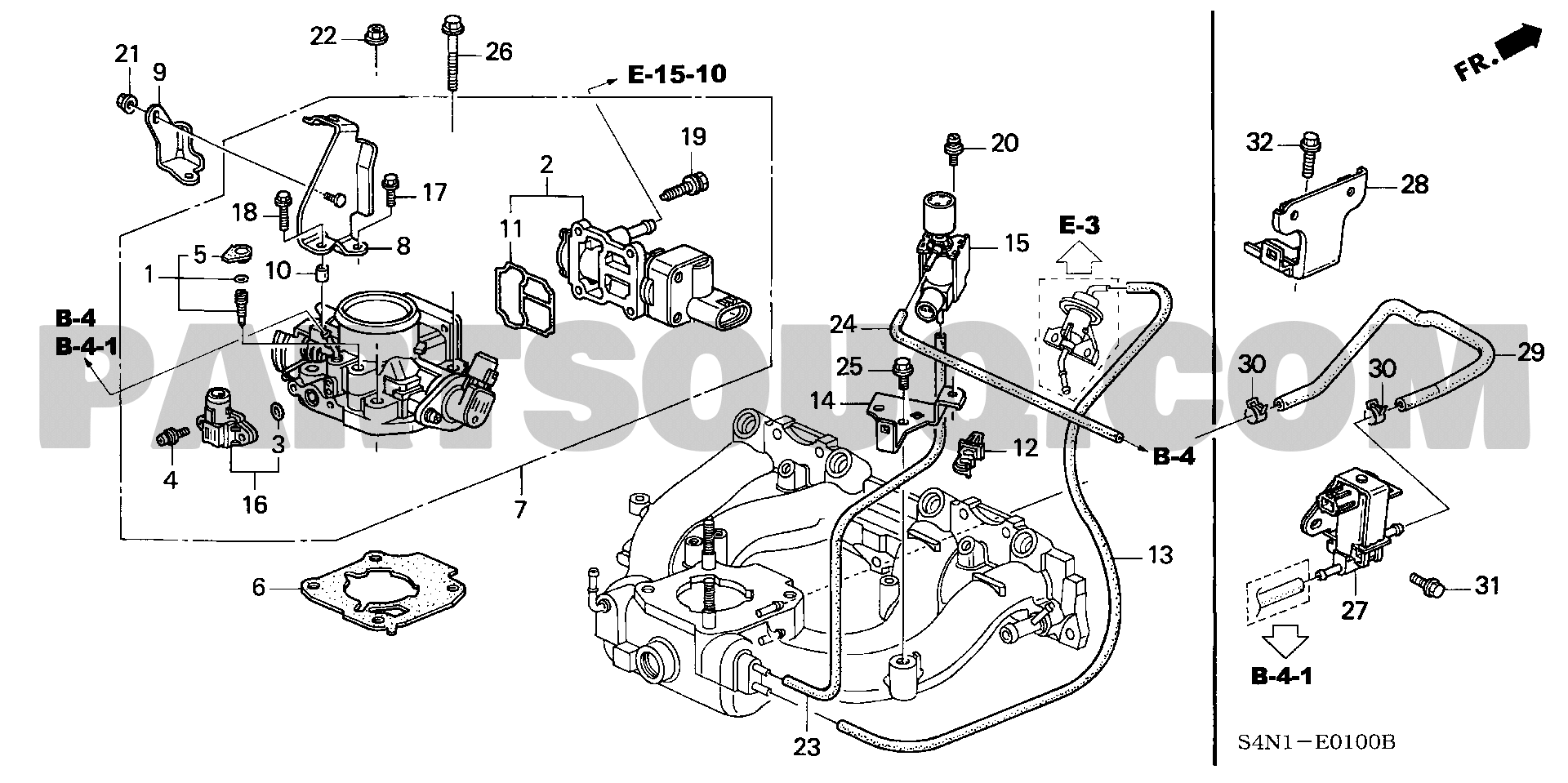 エンジン | Honda HR-V 5D Japan LA-GH3 Parts Catalogs | PartSouq
