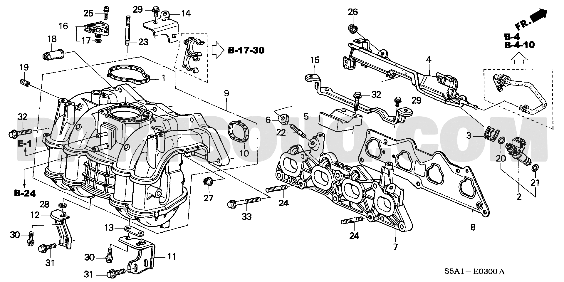 1. エンジン | Honda CIVIC FERIO Japan 11S5A01 Parts Catalogs