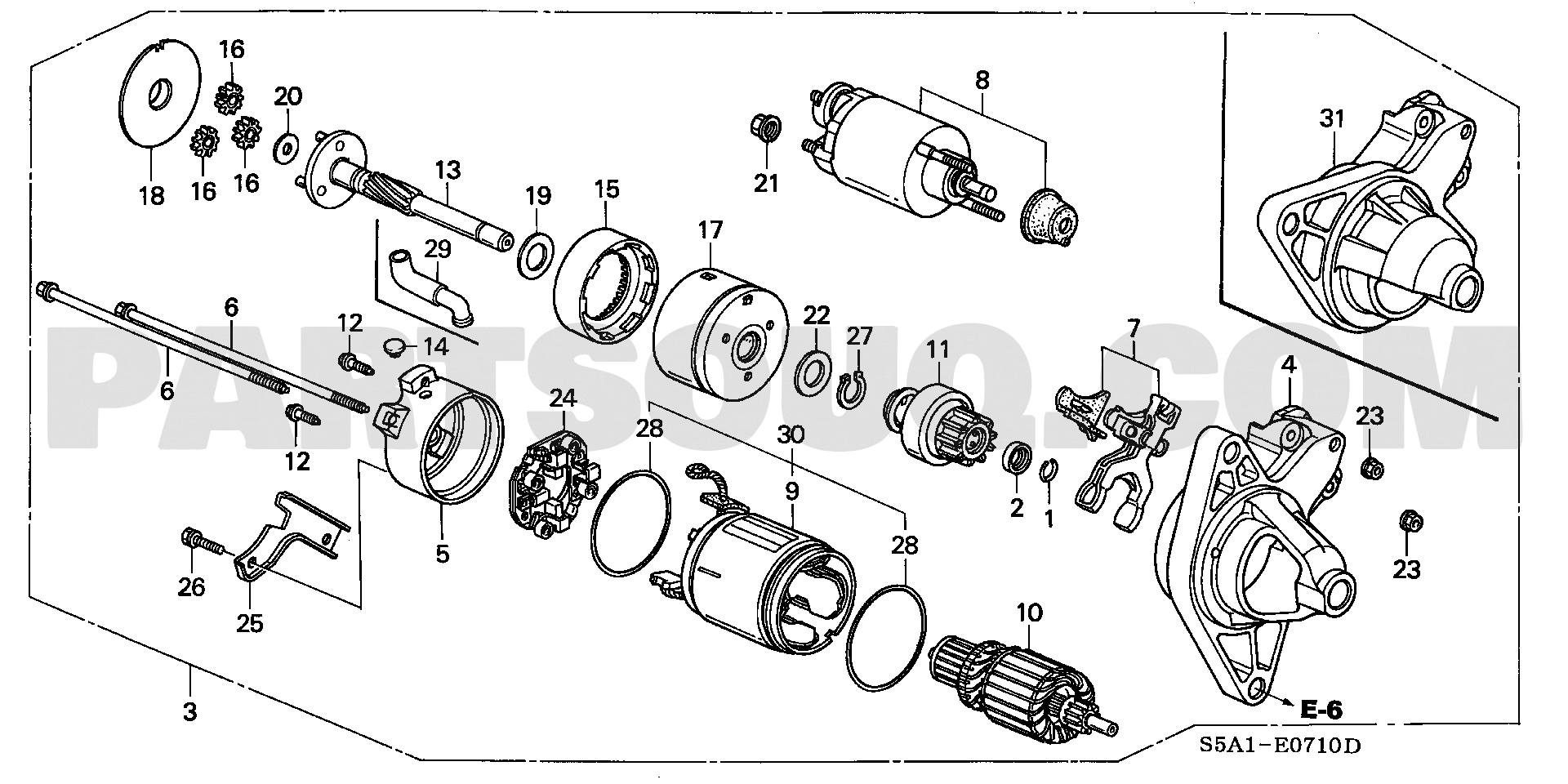 1. エンジン | Honda CIVIC FERIO Japan 11S5A01 Parts Catalogs