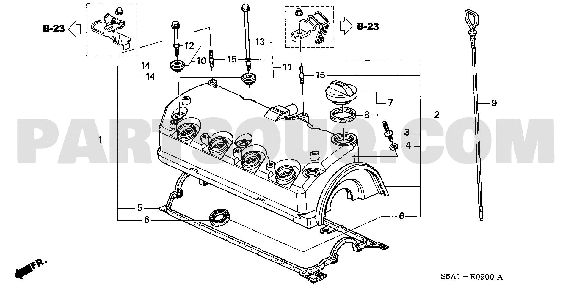 1. エンジン | Honda CIVIC FERIO Japan 11S5A01 Parts Catalogs