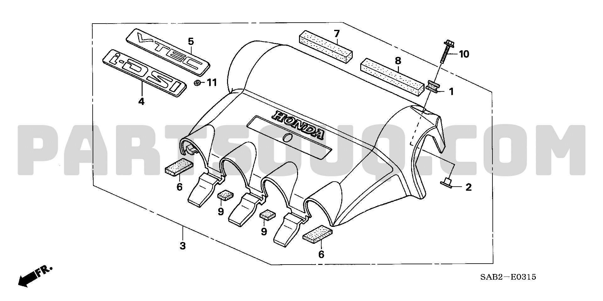 1. エンジン | Honda FIT Japan DBA-GD3 Parts Catalogs | PartSouq