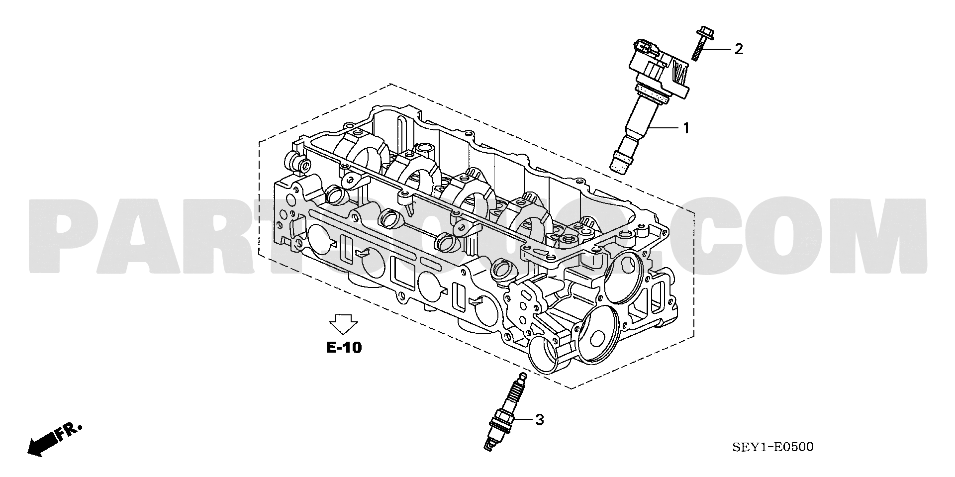 1. エンジン | Honda MOBILIO SPIKE Japan 11SEY01 Parts Catalogs