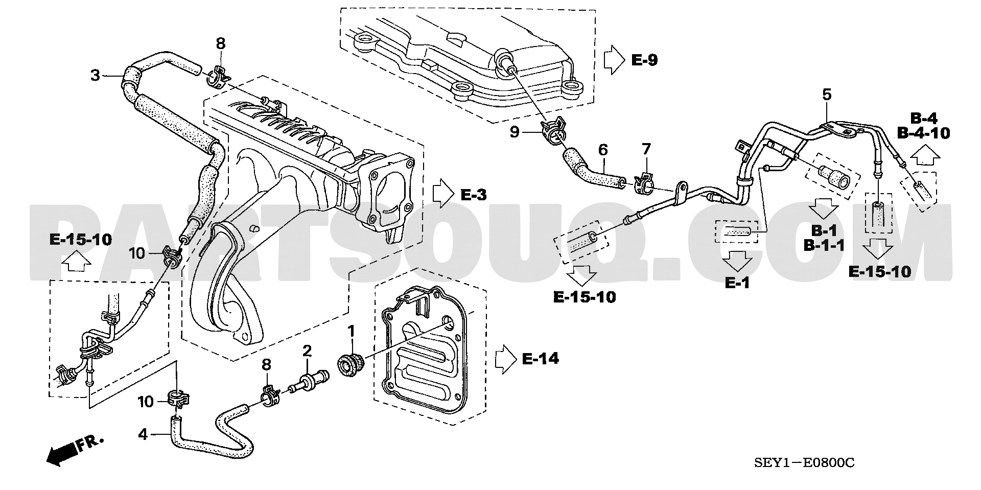 1. エンジン | Honda MOBILIO SPIKE Japan 11SEY01 Parts Catalogs