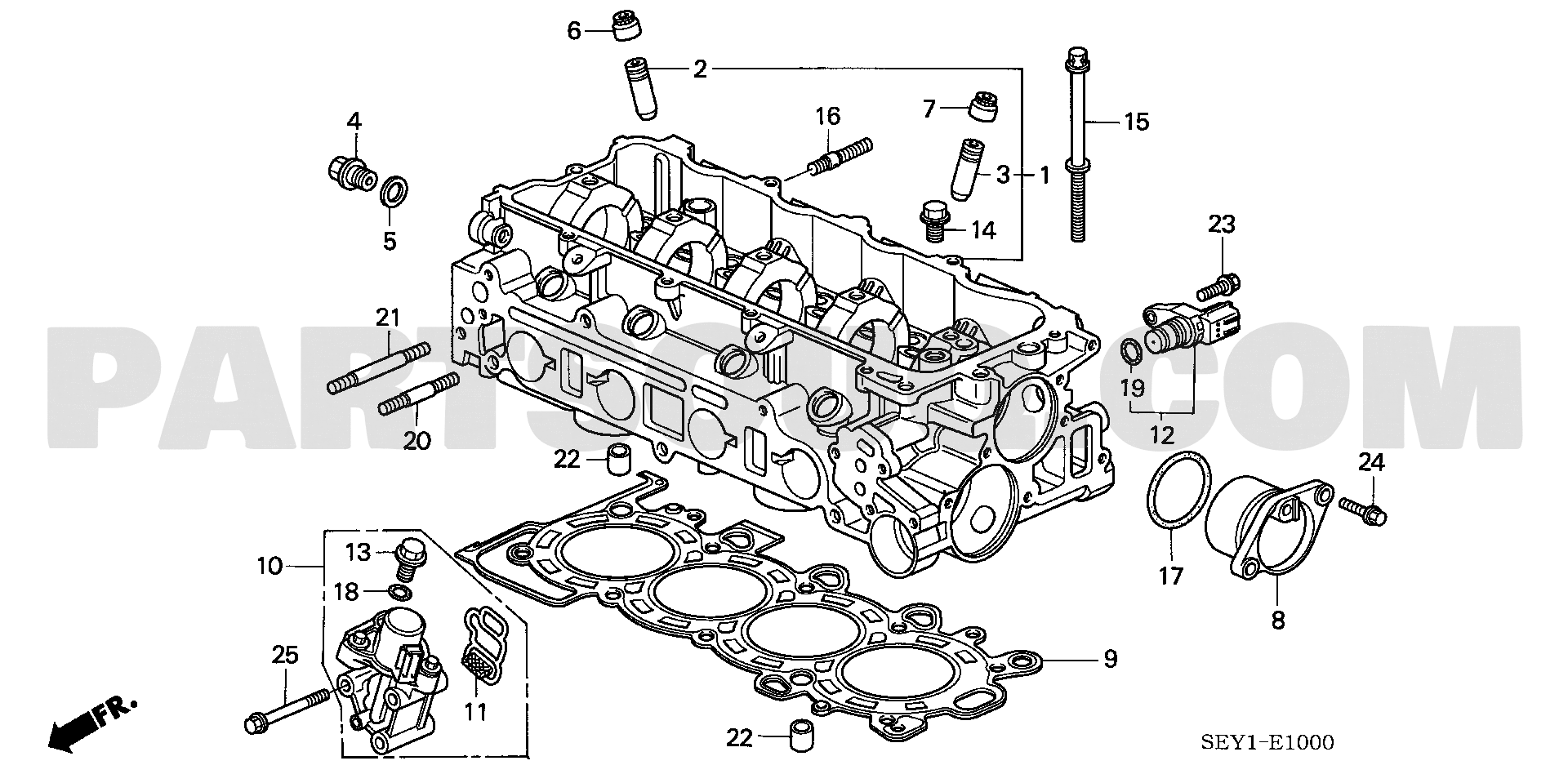 1. エンジン | Honda MOBILIO SPIKE Japan 11SEY01 Parts Catalogs