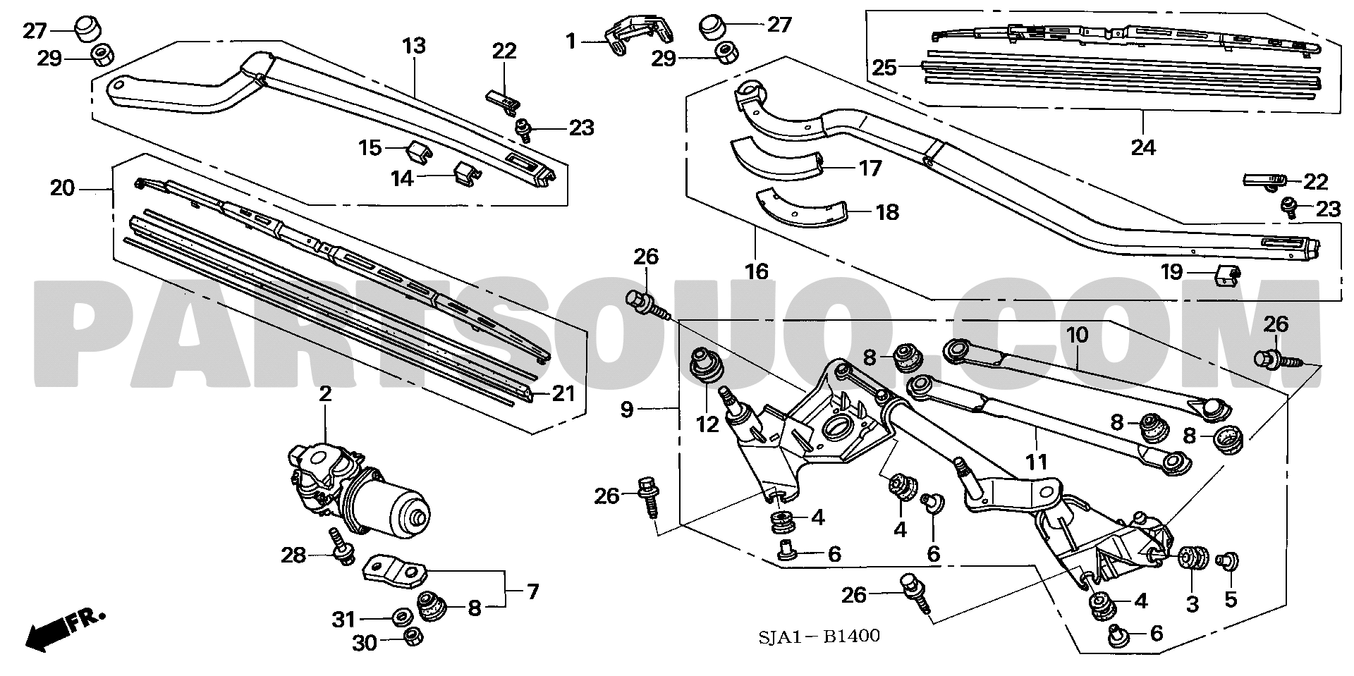 HONDA ホンダ 4D R.ルーフ モールデイングASSY. レジェンド 品番74306-SJA-A01ZT 純正部品 2021人気No.1の  純正部品