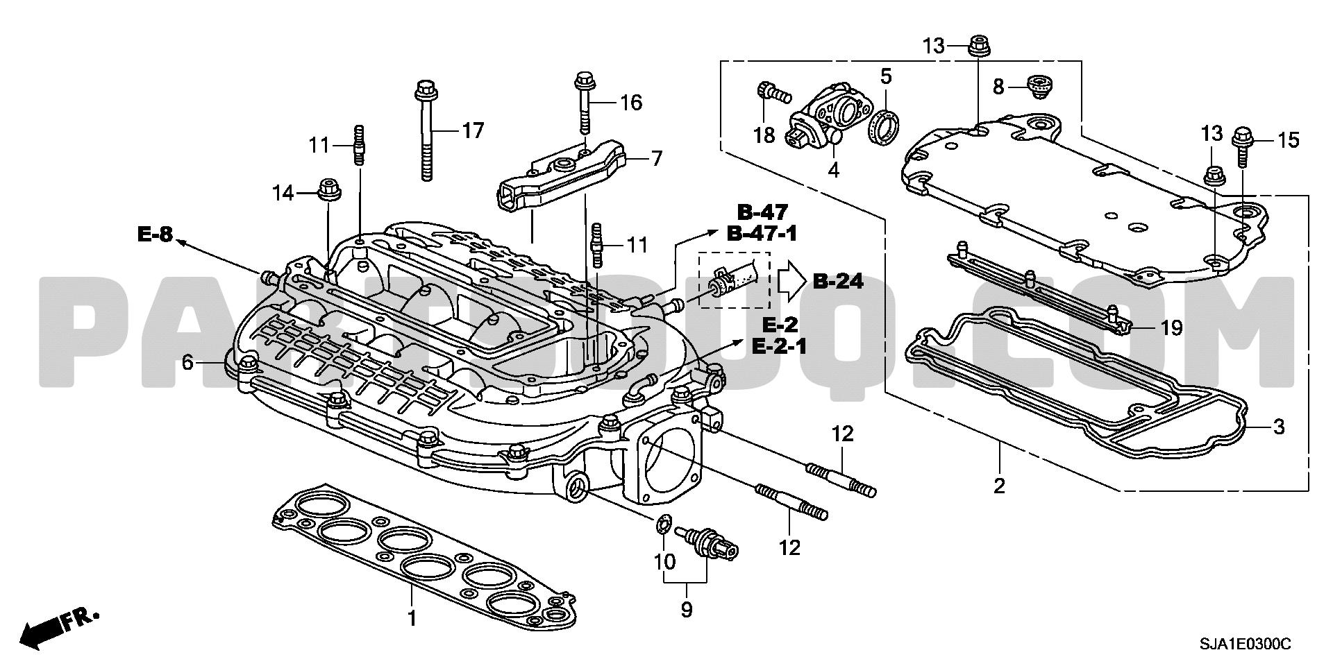 エンジン Honda Legend 4d Japan Dba Kb1 Parts Catalogs Partsouq