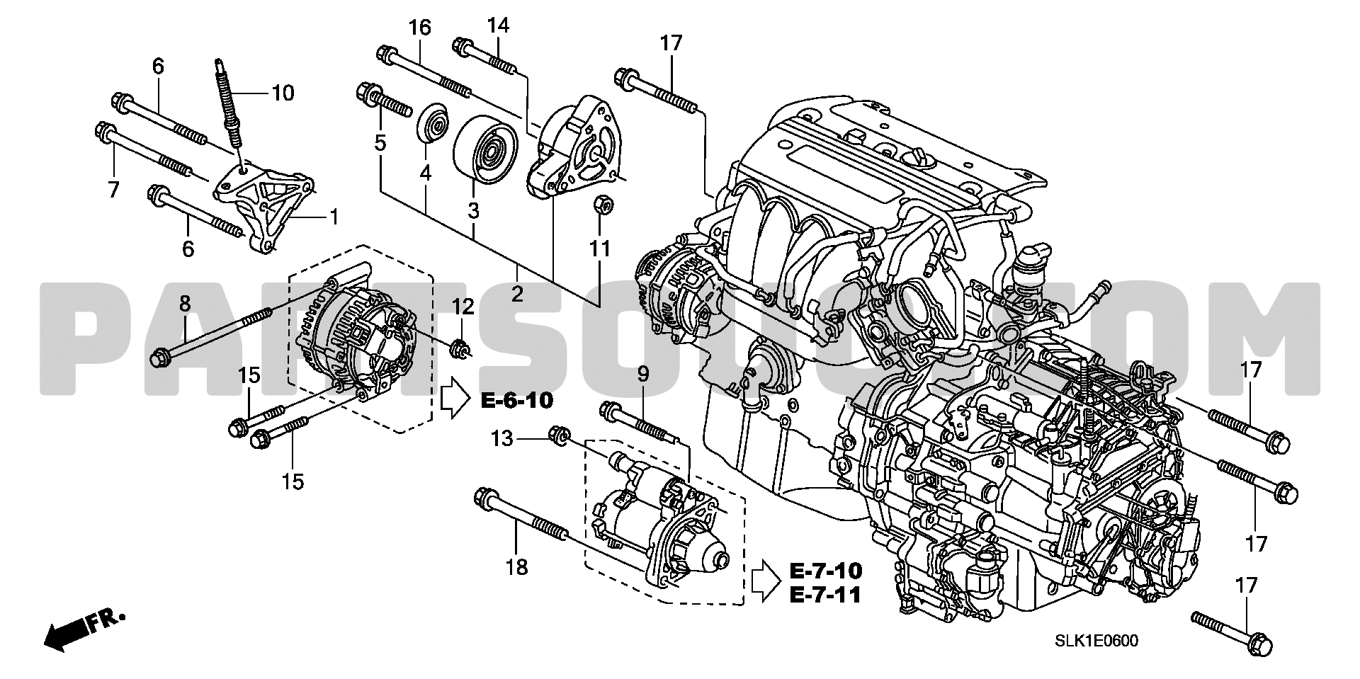 エンジン | Honda STEP WGN Japan DBA-RG1 Parts Catalogs | PartSouq