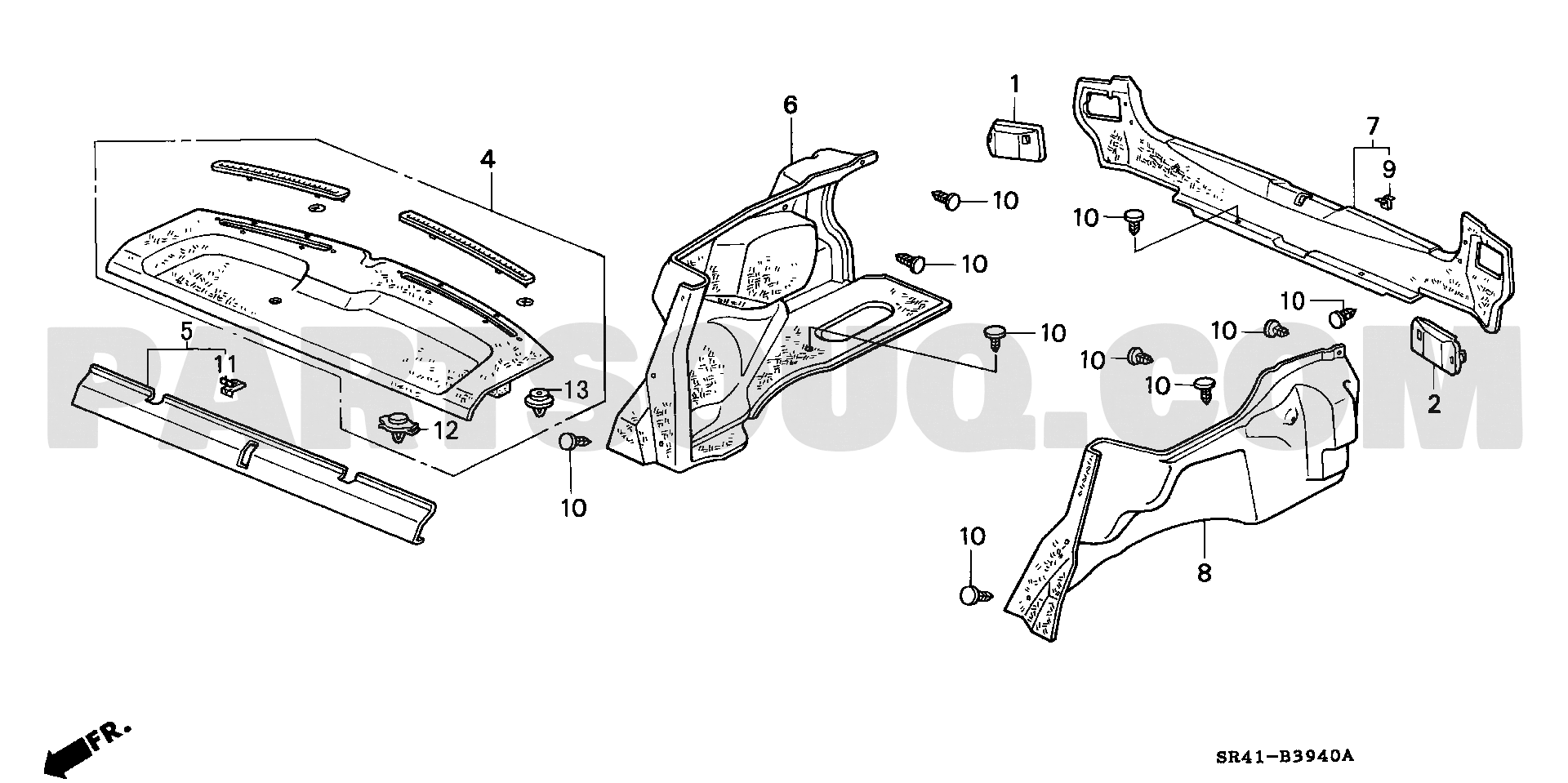 5. 艤装 | Honda CIVIC FERIO Japan E-EG9 Parts Catalogs | PartSouq