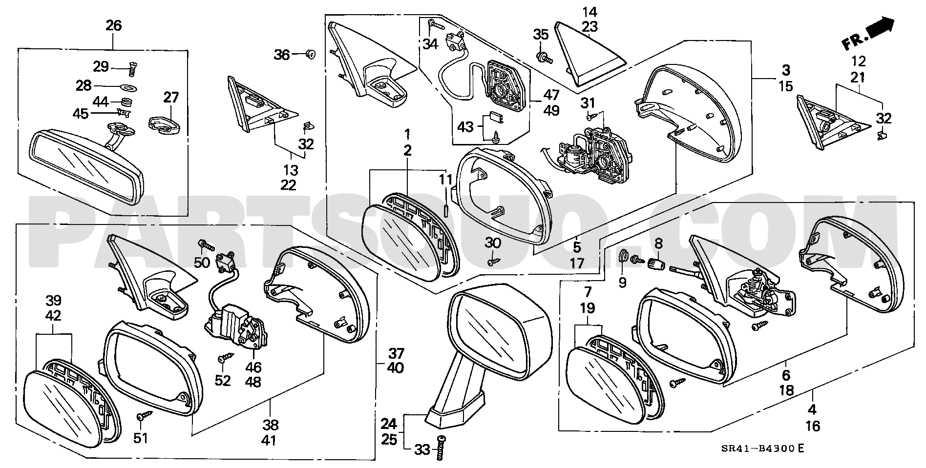 5. 艤装 | Honda CIVIC FERIO Japan E-EG9 Parts Catalogs | PartSouq