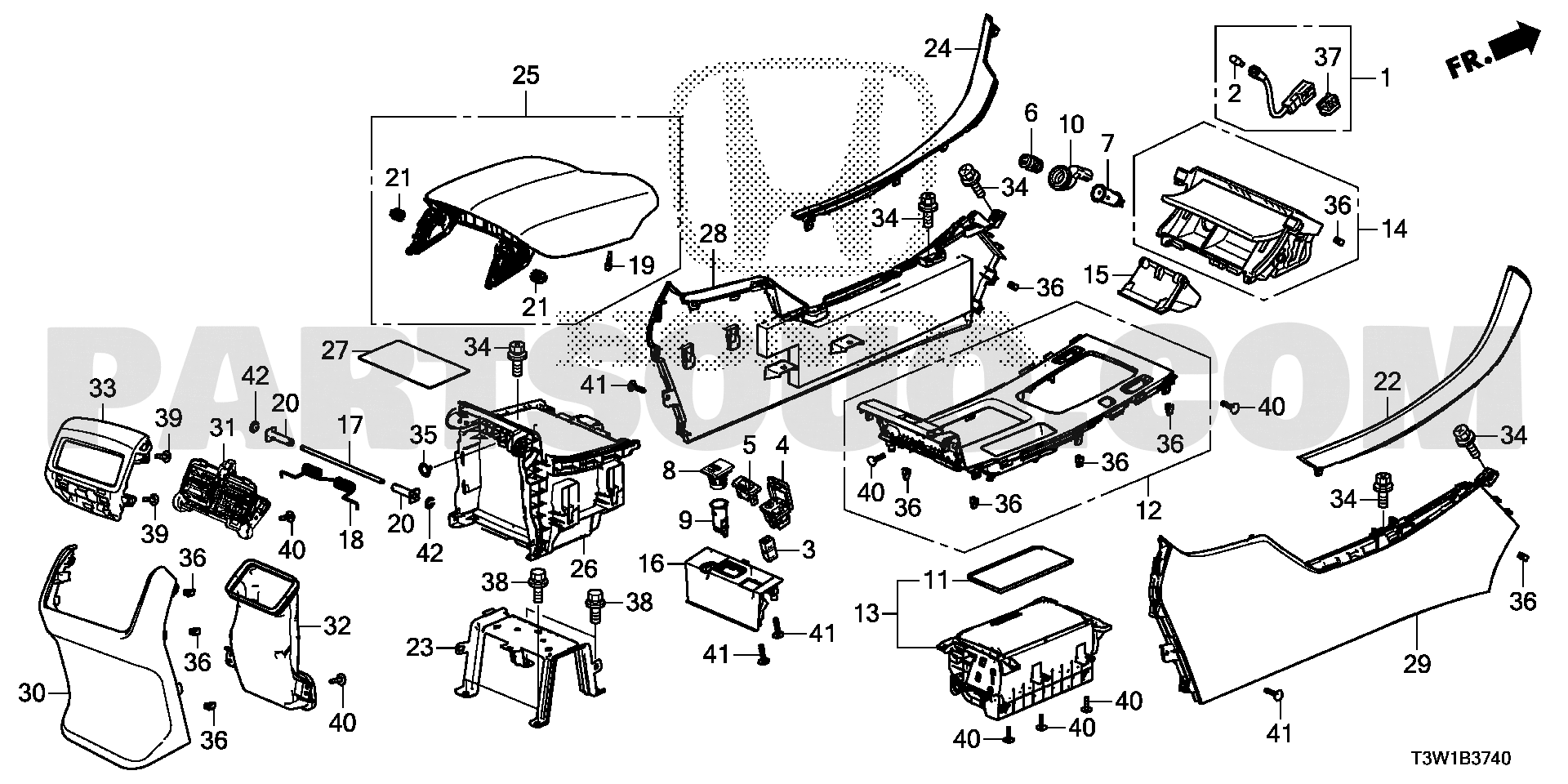5. 艤装 | Honda ACCORD HYBRID Japan DAA-CR6 Parts Catalogs | PartSouq