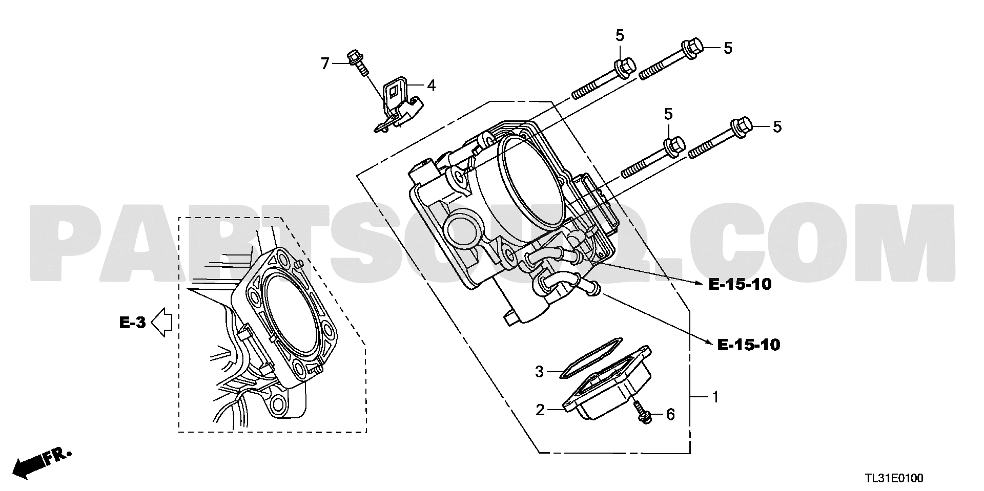 1. エンジン | Honda ACCORD 4D Japan DBA-CU2 Parts Catalogs | PartSouq