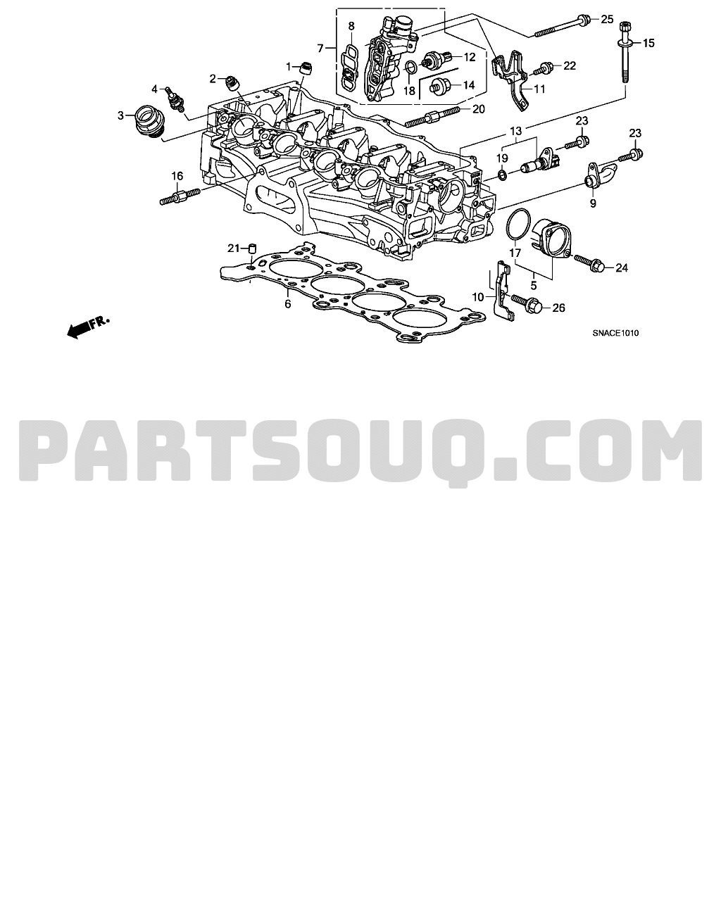 ENGINE | Honda CIVIC USA 2010 Parts Catalogs | PartSouq