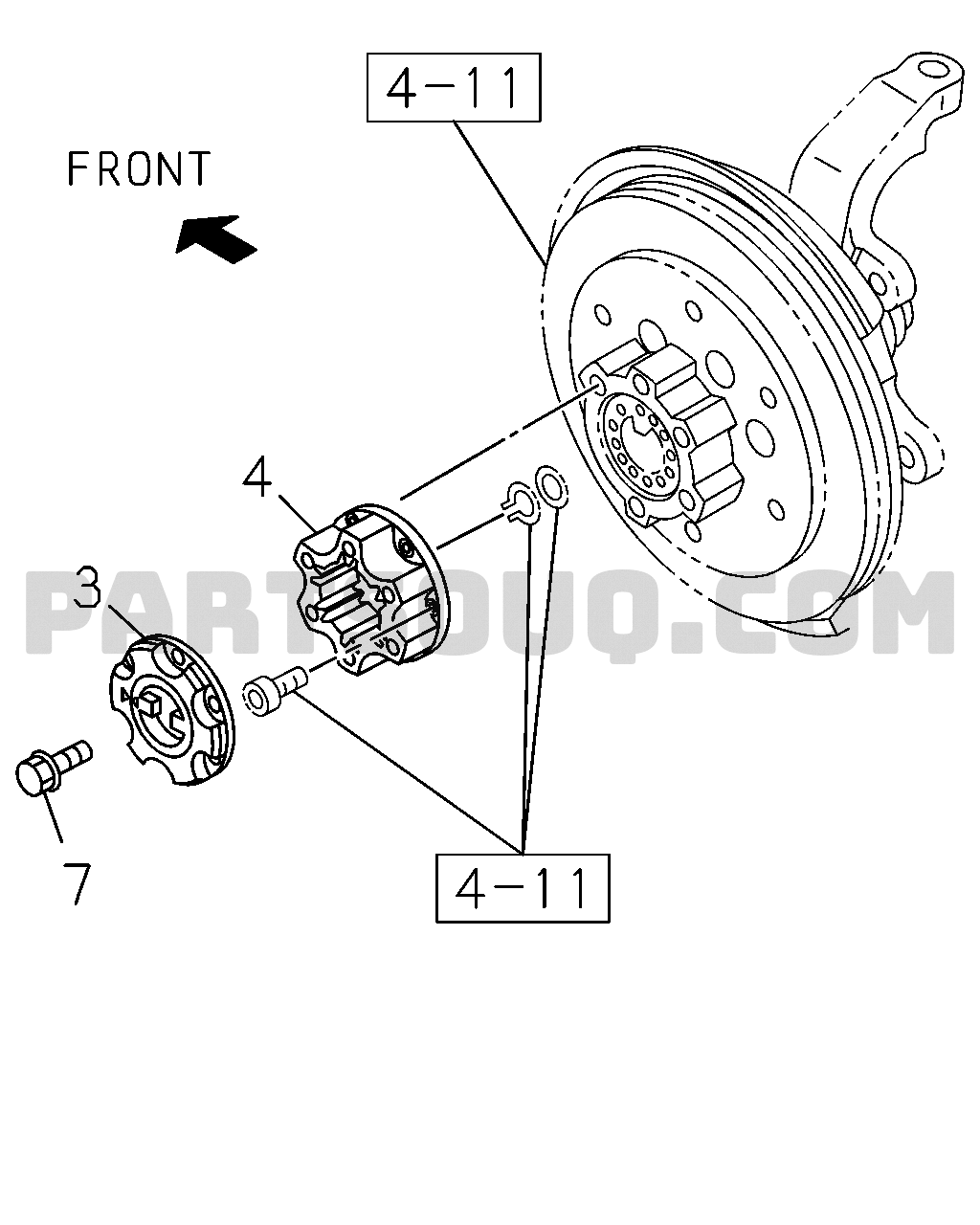 Propeller Shaft, Axles, Steering, Suspension | Isuzu TFR/TFS-RHD ...