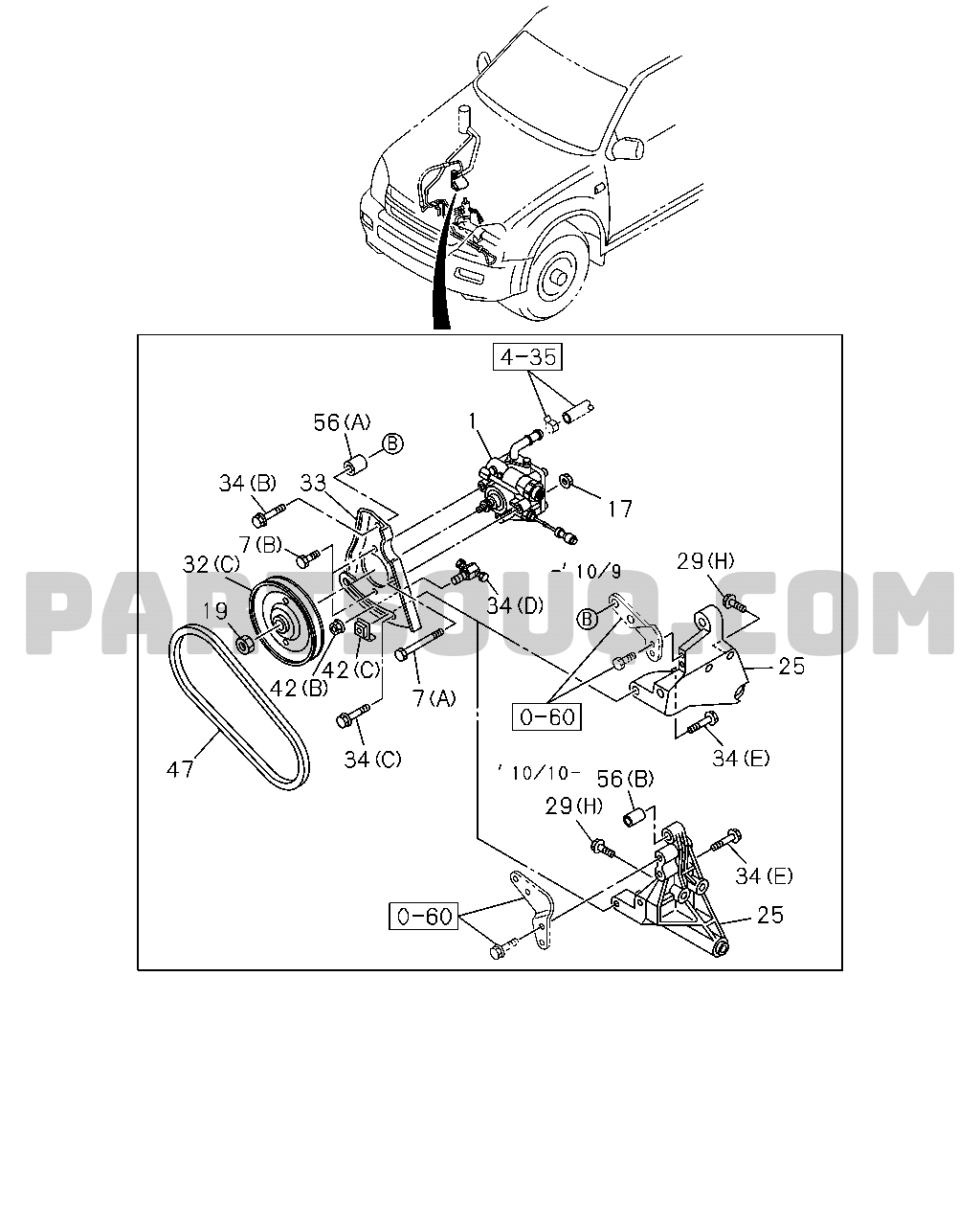 Propeller Shaft, Axles, Steering, Suspension | Isuzu TFR/TFS-RHD ...