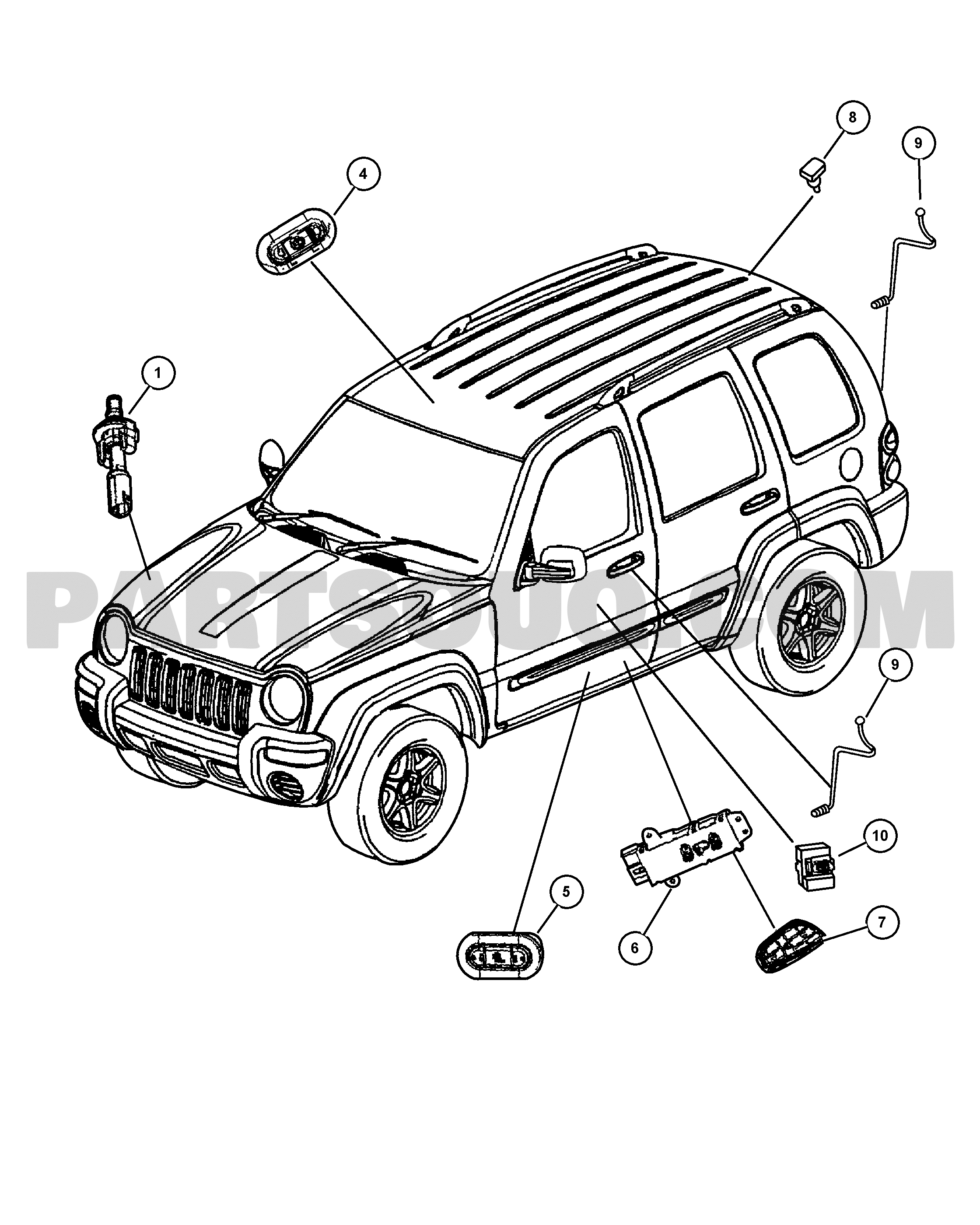 2005 jeep liberty accessories sale
