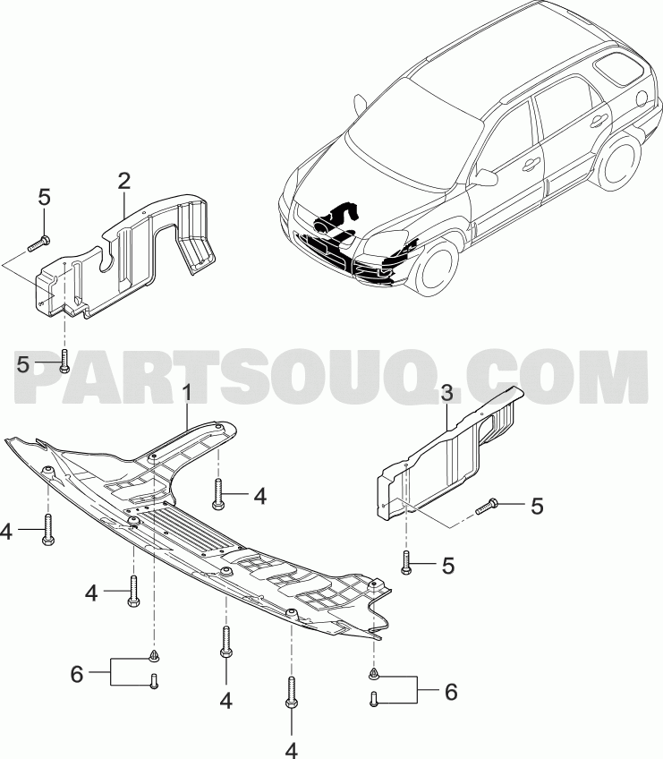 贅沢品 2 Kia、Sportage JE てきし 2010 2009 2008 2007 2006 2005 KM 外装・エアロパーツ