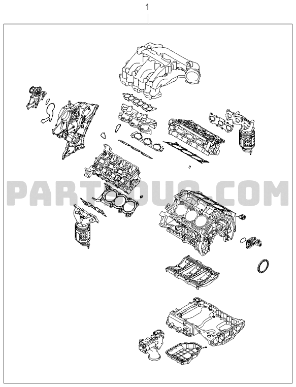 Kia Parts 2006 Catalogs PartSouq ENGINE 2005 CARNIVAL | | (2005-2006) (VQ)