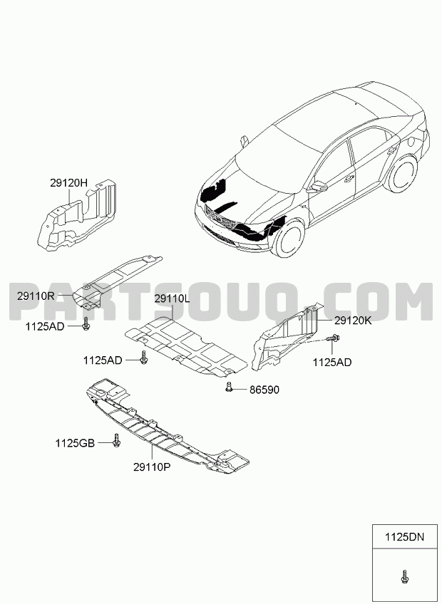 ENGINE | Kia Forte/Forte Koup Forte/Forte Koup Passenger Parts