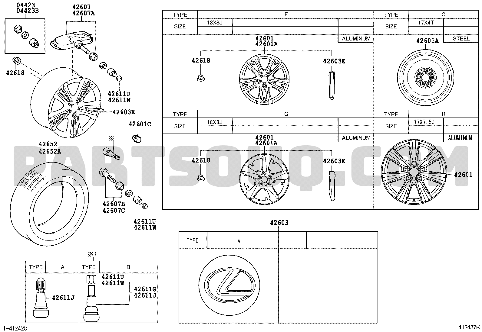ZENITH Carburetor Kit fits Ford engine with 14124 14125 E9JL
