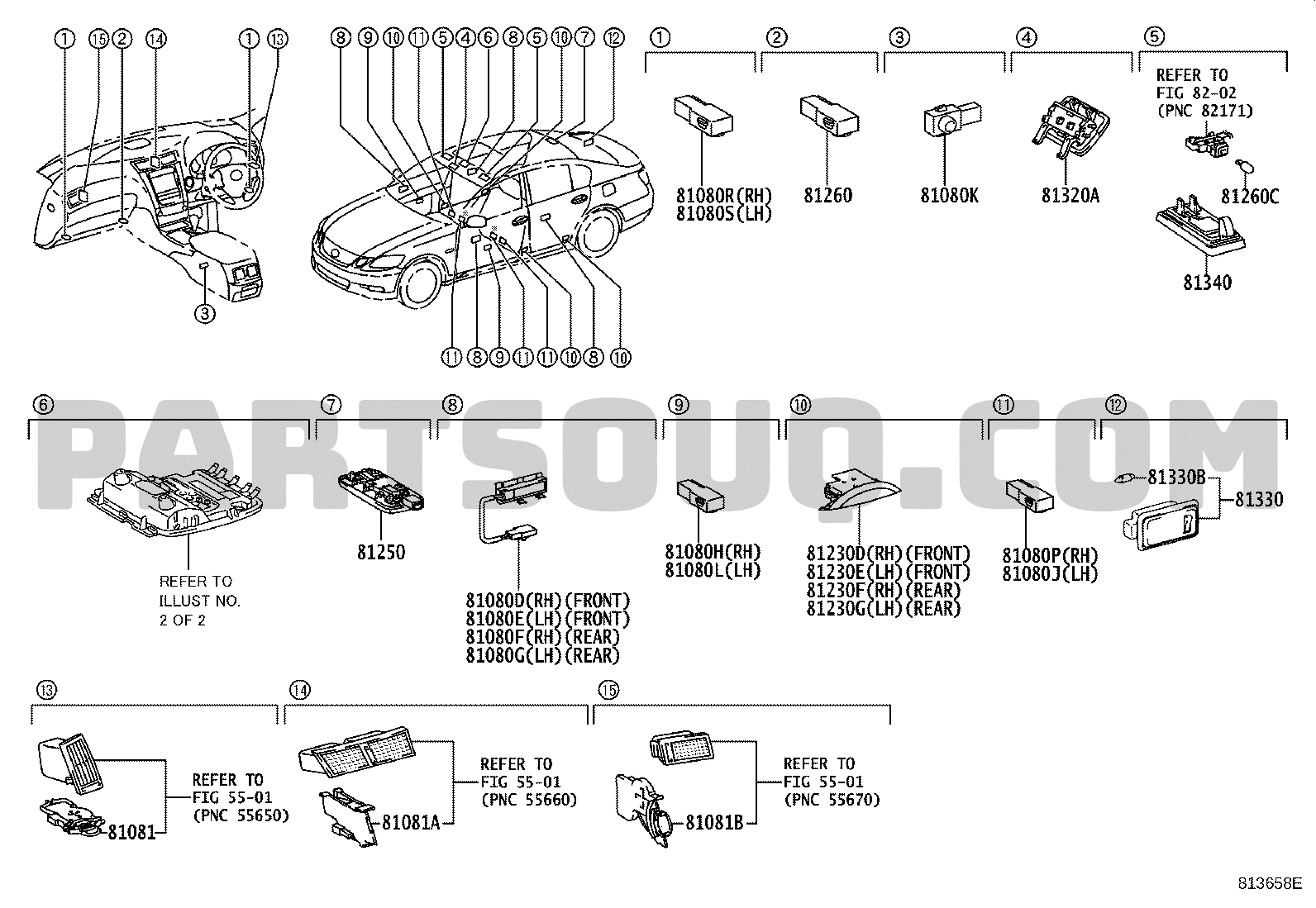 Electrical Lexus LEXUS GS450H GWS191L BEXQHW GWS191 Parts