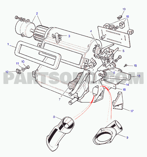 F. Cooling & Heating | Land Rover Range Rover Classic MY1986 ...
