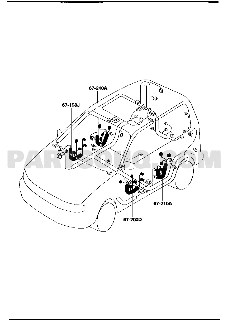 3. BODY (ELECTRICAL) | Mazda DEMIO ﾜｺﾞﾝ 5-ﾄﾞｱ- Parts Catalogs