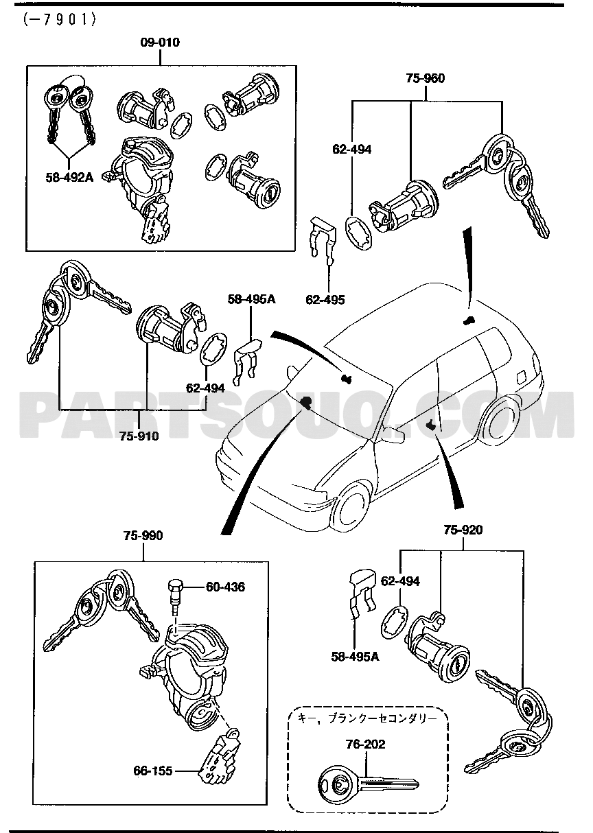 3. BODY (ELECTRICAL) | Mazda DEMIO ﾜｺﾞﾝ 5-ﾄﾞｱ- Parts Catalogs