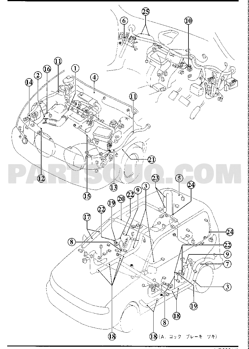 3. BODY (ELECTRICAL) | Mazda DEMIO ﾜｺﾞﾝ 5-ﾄﾞｱ- Parts Catalogs