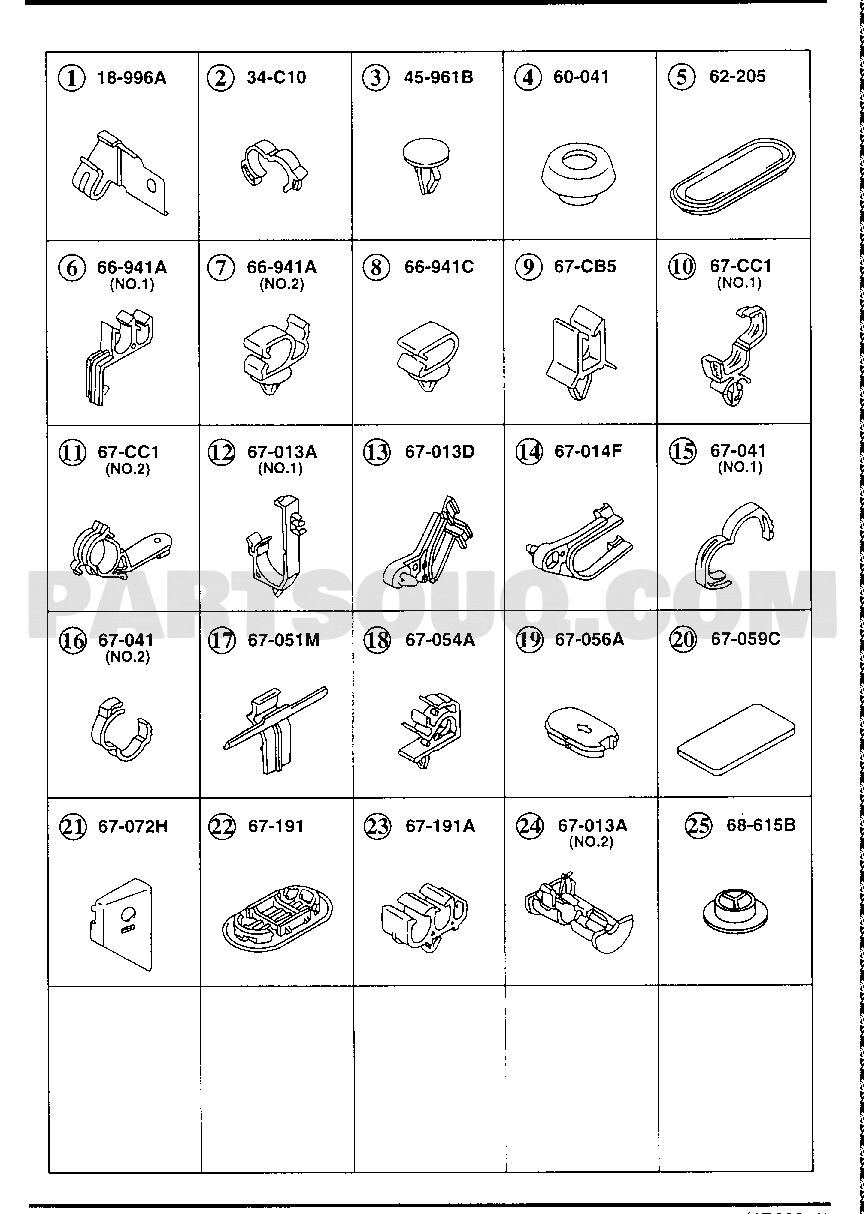 3. BODY (ELECTRICAL) | Mazda DEMIO ﾜｺﾞﾝ 5-ﾄﾞｱ- Parts Catalogs