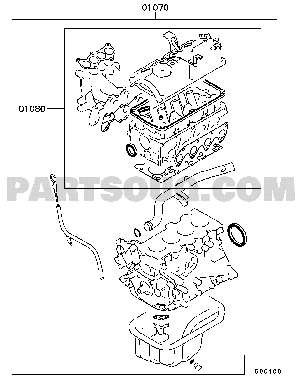Engine | Mitsubishi MINICA TOPPO Japan H31A Parts Catalogs | PartSouq