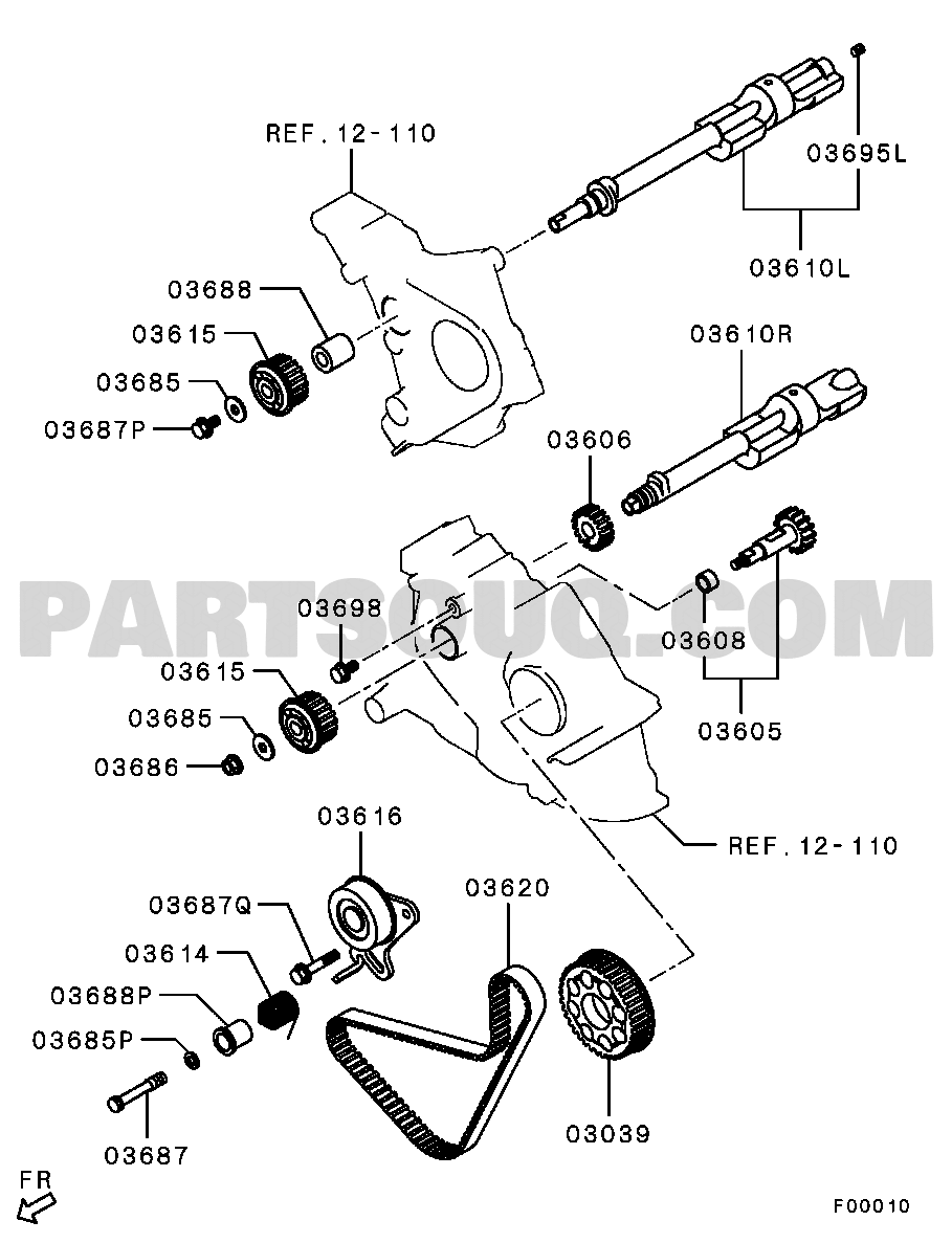 Engine | Mitsubishi PAJERO/MONTERO SPORT Europe KH4W Parts 