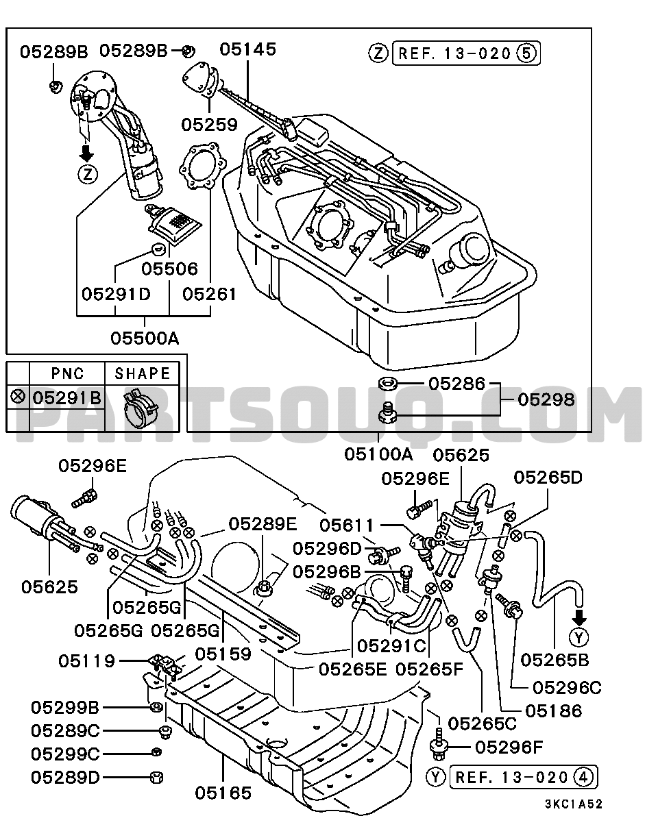 Engine | Mitsubishi PAJERO Japan V23W Parts Catalogs | PartSouq