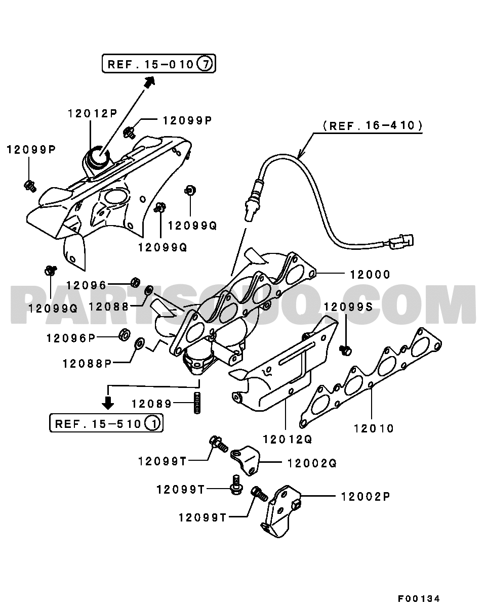 Engine | Mitsubishi LANCER/MIRAGE Japan CB3A Parts Catalogs | PartSouq