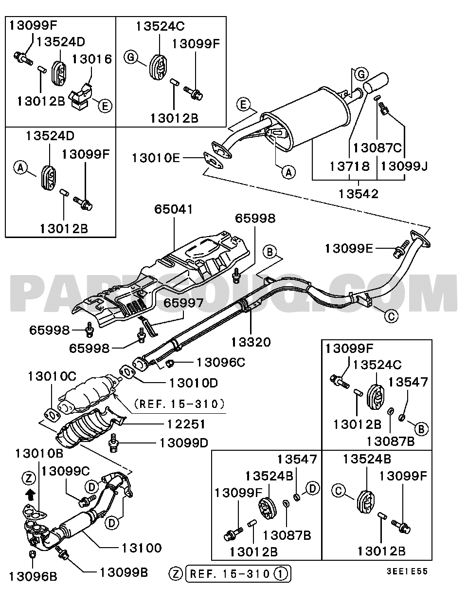Engine | Mitsubishi LANCER/MIRAGE Japan CB3A Parts Catalogs | PartSouq