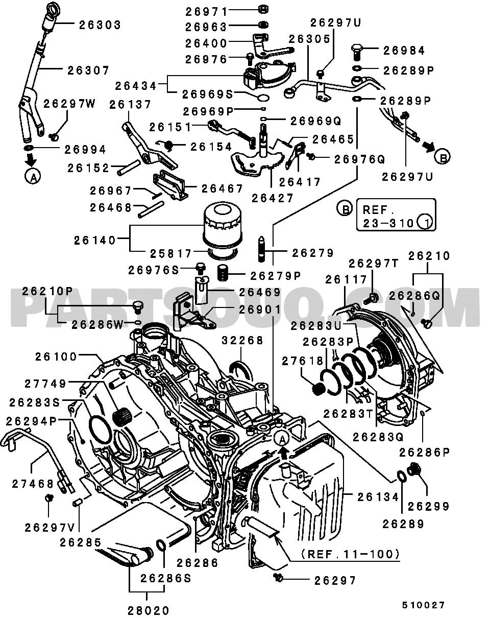 VPA-70952 - Leva frizione - V parts