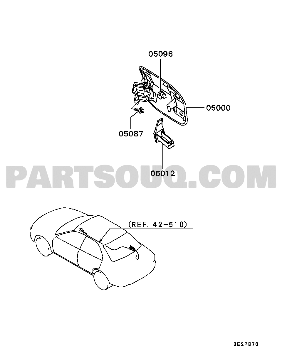 Body | Mitsubishi LANCER/MIRAGE Japan CK2A Parts Catalogs | PartSouq