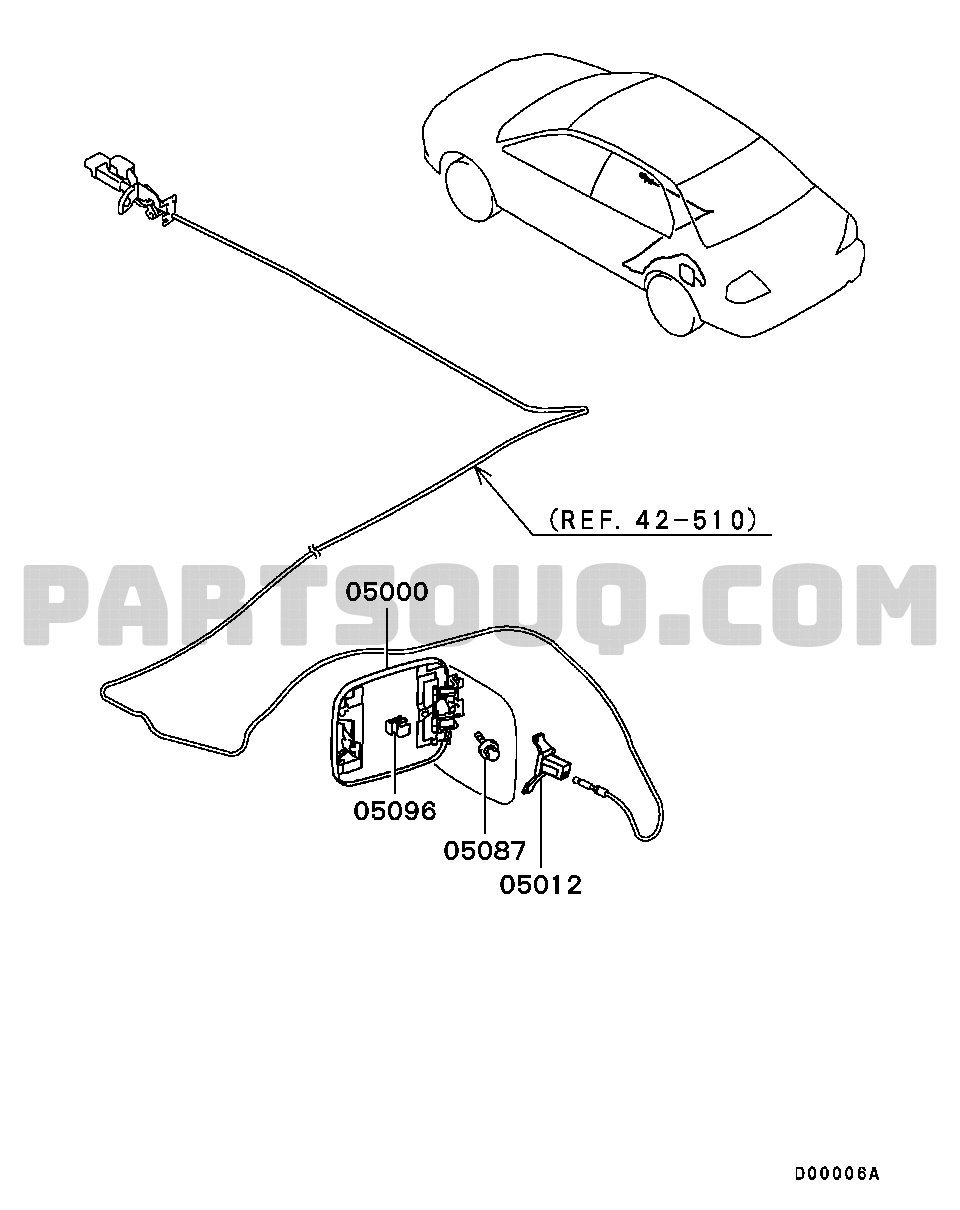 Body | Mitsubishi LANCER,LANCER CEDIA Japan CS2A Parts Catalogs 