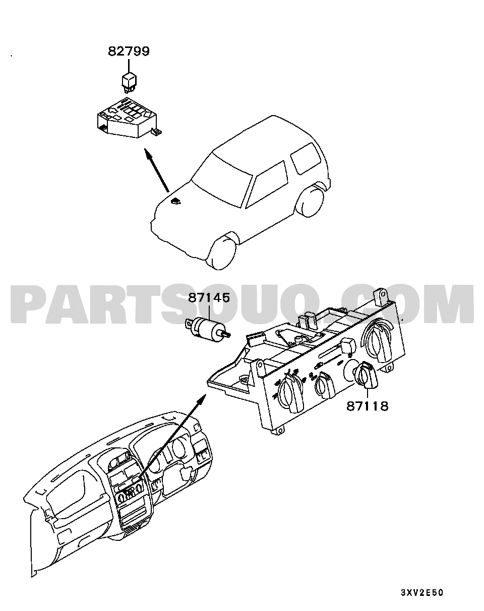 Electrical | Mitsubishi PAJERO JR Japan H57A Parts Catalogs | PartSouq