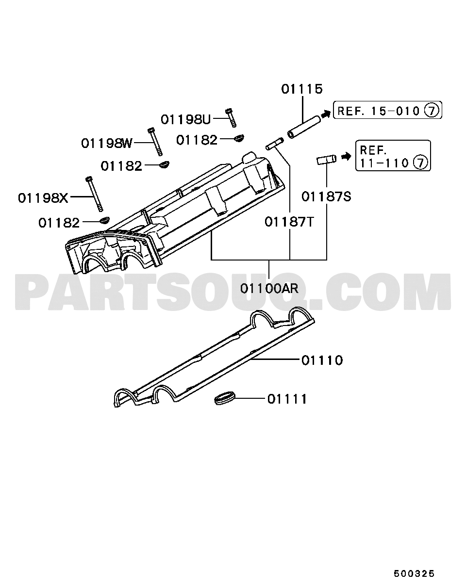 Engine | Mitsubishi FTO Japan DE3A Parts Catalogs | PartSouq