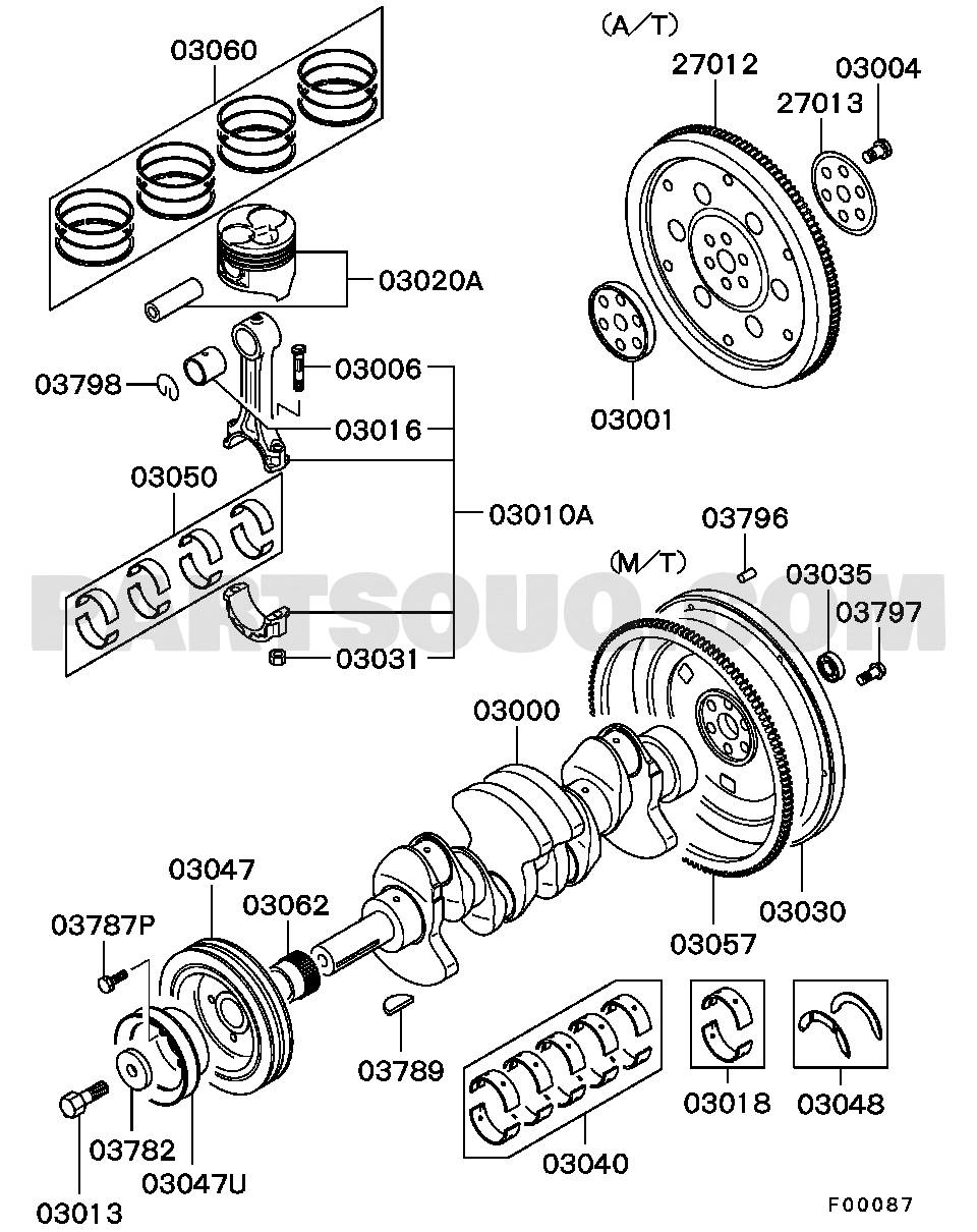 Engine | Mitsubishi STRADA Japan MMTH Parts Catalogs | PartSouq