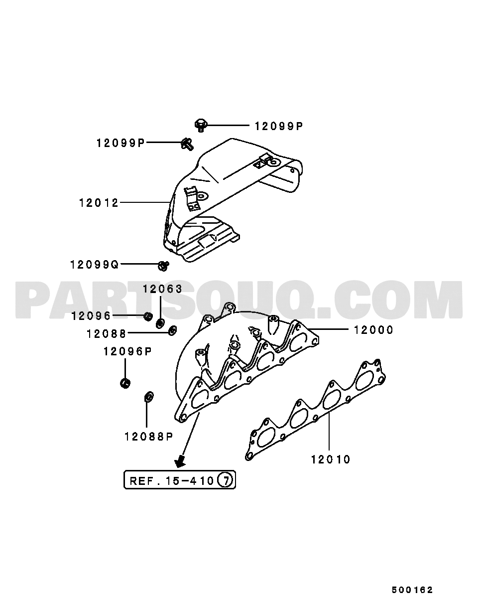 Engine | Mitsubishi LIBERO/LIBERO CARGO Japan CD5W Parts Catalogs