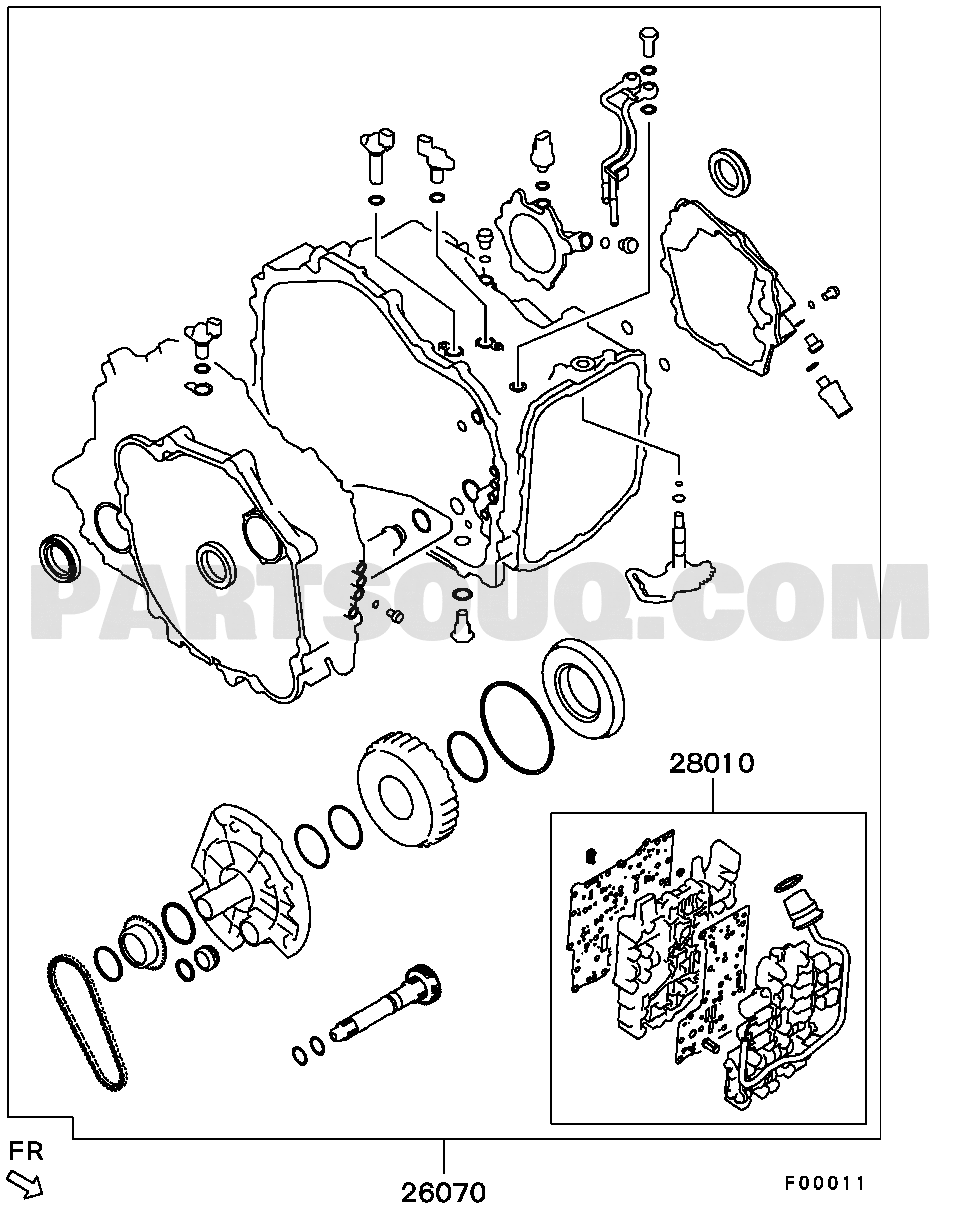 Power Train | Mitsubishi COLT/COLT PLUS General (EXPORT) Z21A