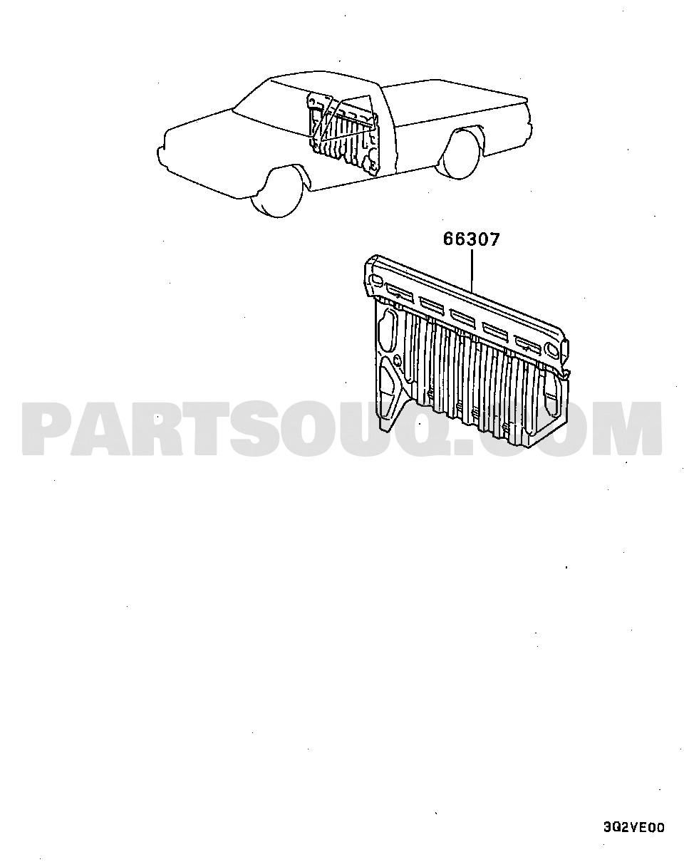 Body | Mitsubishi STRADA Japan K34T Parts Catalogs | PartSouq