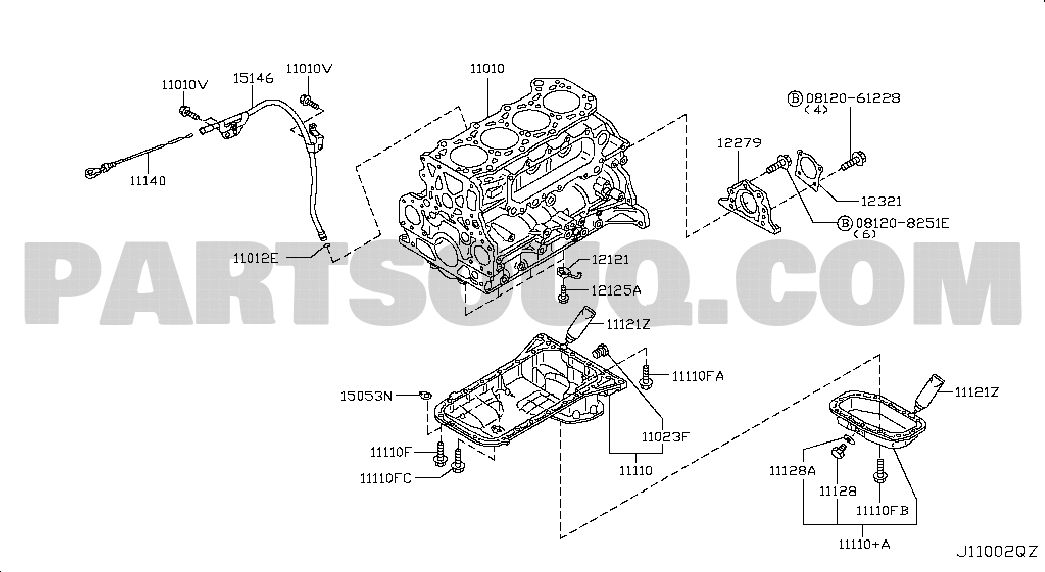 ENGINE MECHANICAL | Nissan CIVILIAN 04.2015 W41 Parts Catalogs ...