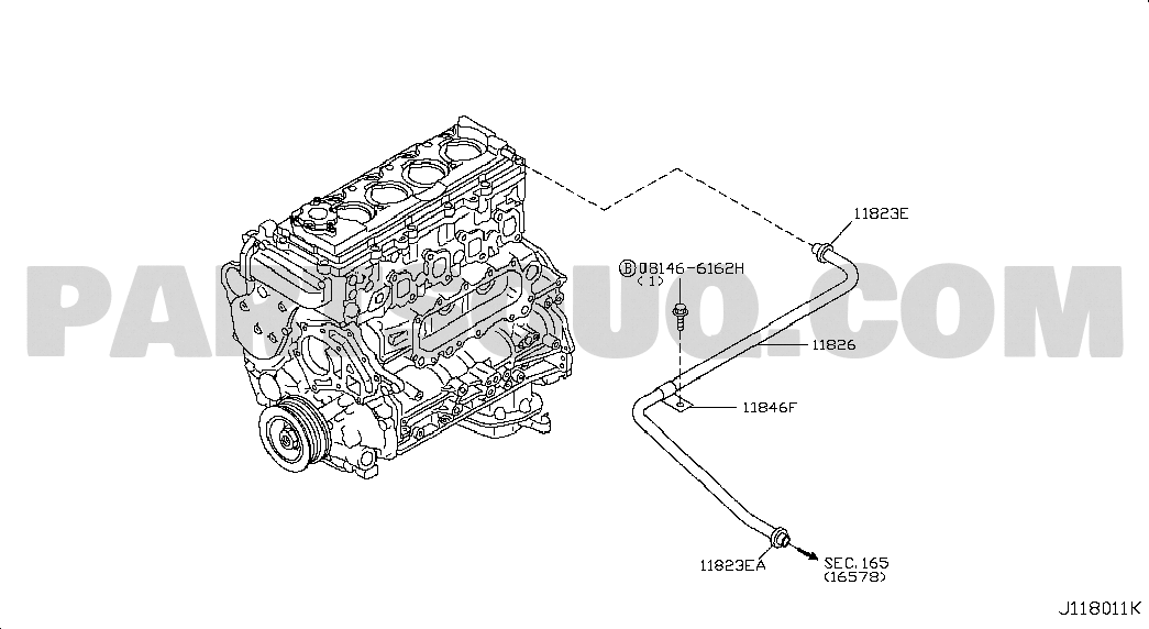 ENGINE MECHANICAL | Nissan CIVILIAN 04.2015 W41 Parts Catalogs ...