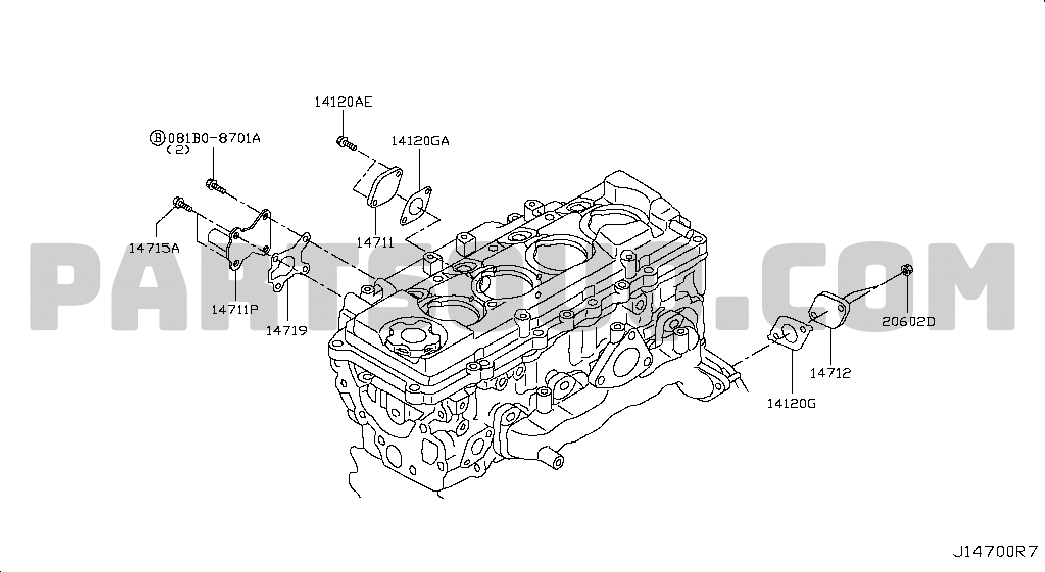 ENGINE MECHANICAL | Nissan CIVILIAN 04.2015 W41 Parts Catalogs ...