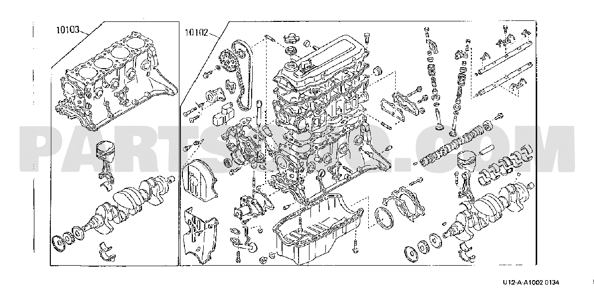 Engine Fuel System Nissan Bluebird 10 19 326 Parts Catalogs Partsouq