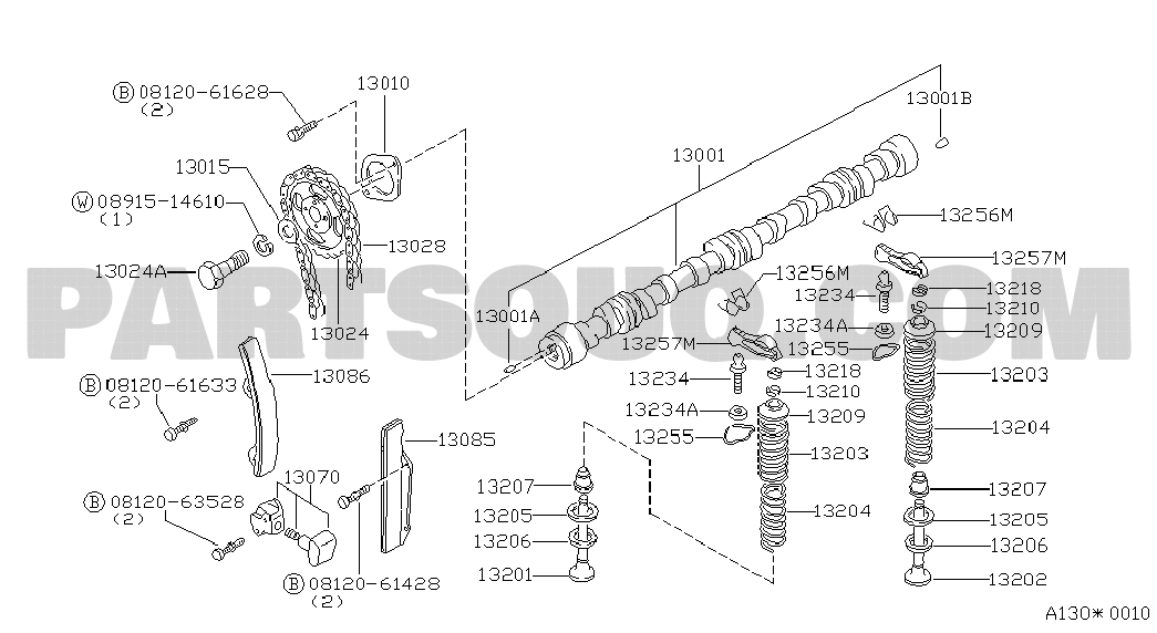 ENGINE MECHANICAL | Nissan 280ZX 07.1978 07.1983 Parts