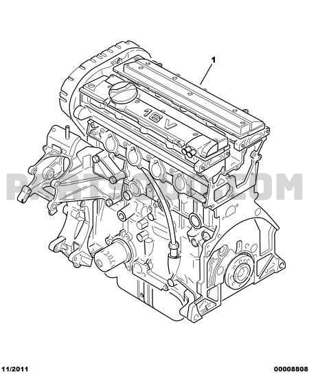 Peugeot 406 Panneau de climatisation 96303375 PLN - METO pièces de